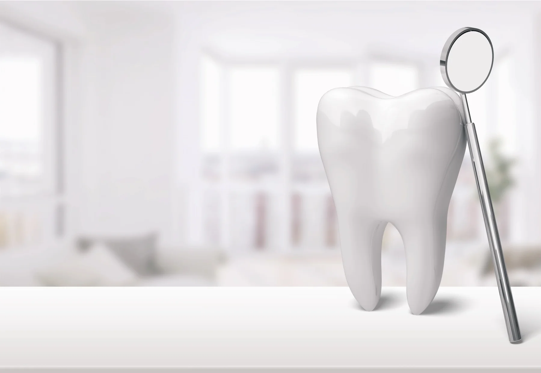 Zahn- und Zahnarztspiegel